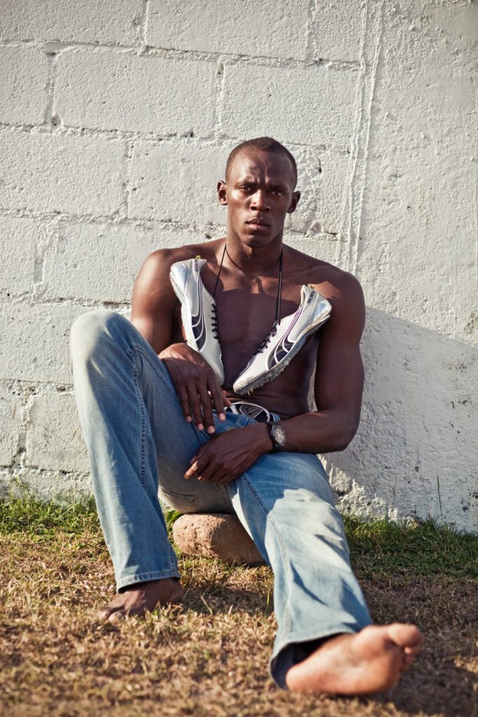 bolt running puma brand sport shooting photo Kingston