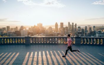 running photo shooting modeling intersport Montreal