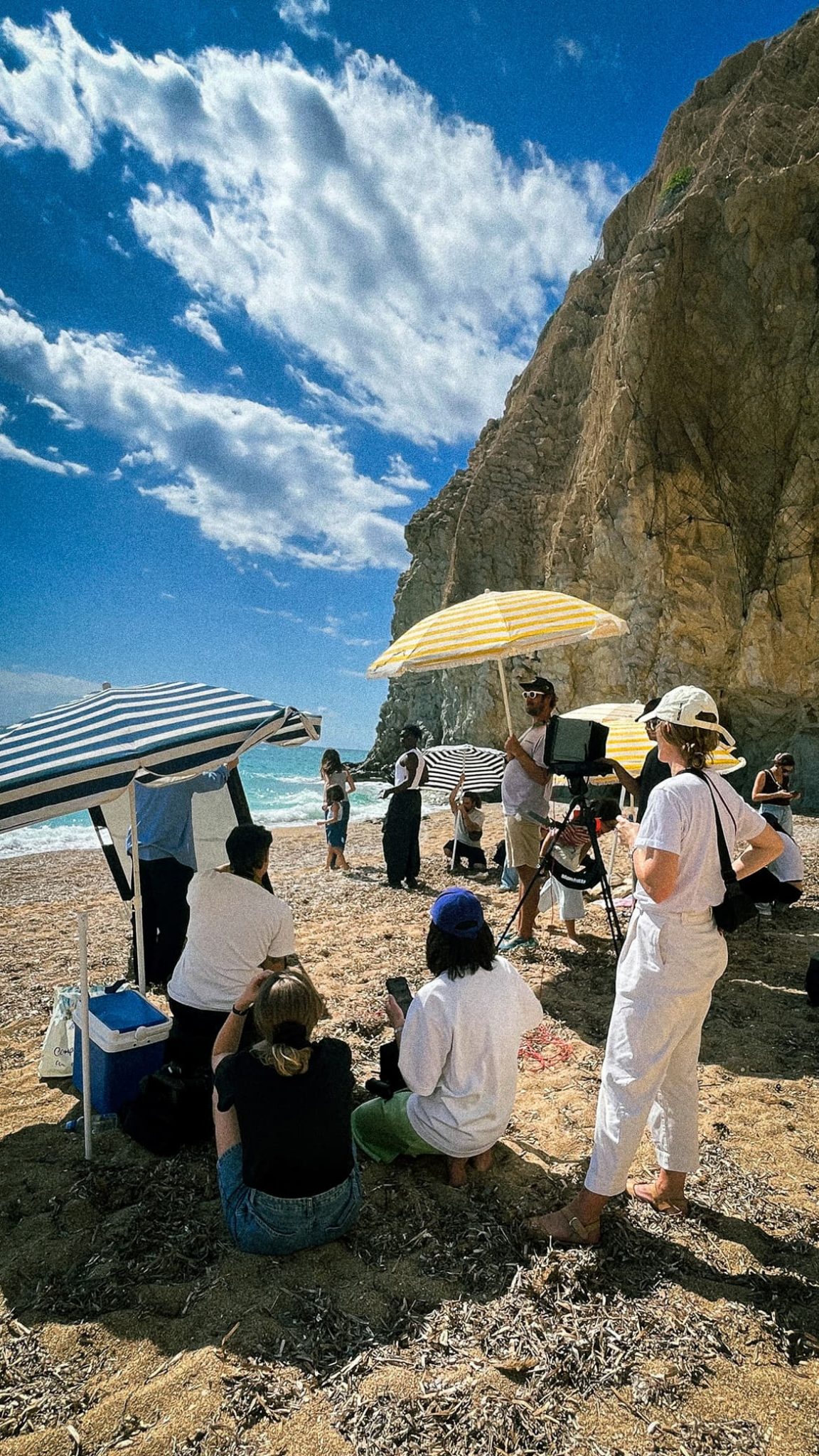 the-square-production-shooting-plage